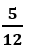 Two dice are thrown together. Then, the probability that the sum of numbers appearing on them is a prime number,