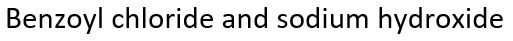 Schotten-Baumann reaction is a reaction of phenols with