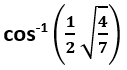 The angle between two planes 2x-y+z = 6 and x+2y+3z=3 is