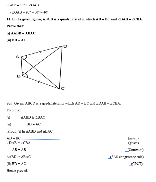 QUADRILATERALS CLASS 9