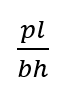 A rectangular conducting cube (resistivity p) has dimensions l × b × h When current is passed through the length side, the resistance offered by the cube is