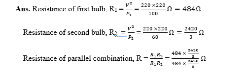 ELECTRICITY CLASS 10 QUESTIONS