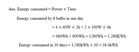 ELECTRICITY CLASS 10 QUESTIONS