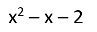 Quadratic polynomial having zeros 1 and –2 is -