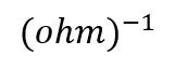 The SI unit of specific resistance is