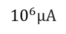 One ampere equals