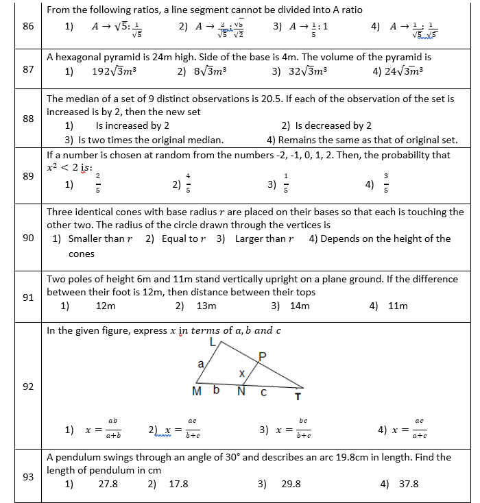 PREVIOUS YEAR QUESTIONS PAPER