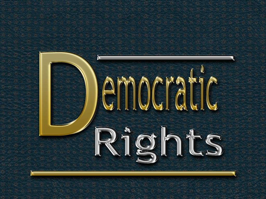 Democratic Rights FOR MRSAFPI 