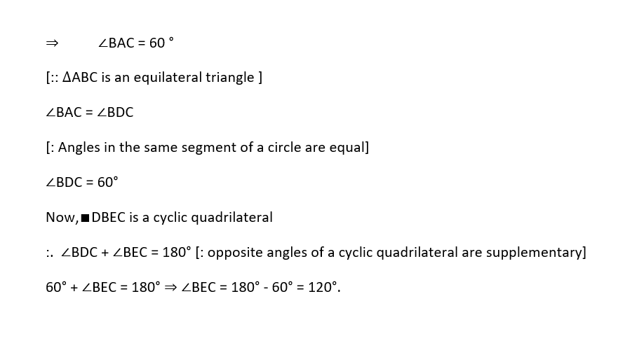 CIRCLES CLASS 9 QUESTIONS