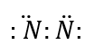 Which of the following is the correct representation of electron dot structure of nitrogen?