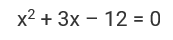 Which of the following equations has 2 as a root?