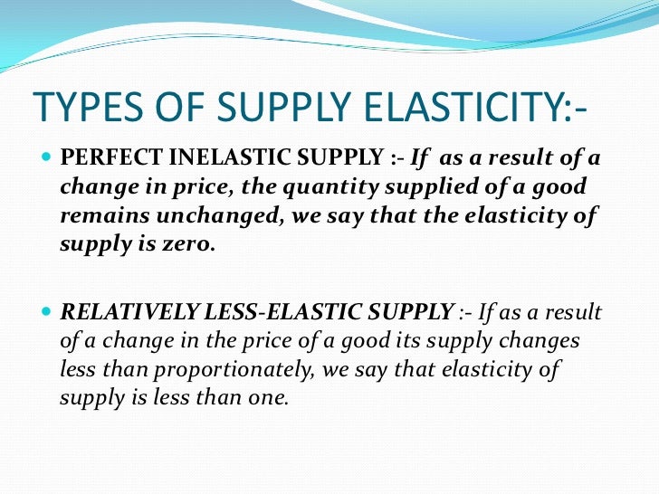 SUPPLY AND ELASTICITY OF SUPPLY MCQ CLASS 12