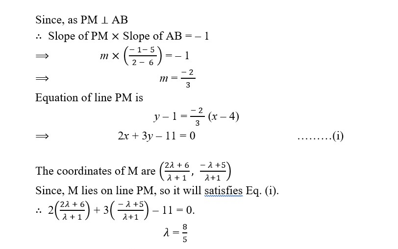 EQUATION OF LINE CLASS 10 ICSE NOTES