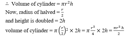 SURFACE AREA AND VOLUME CLASS 10 ICSE