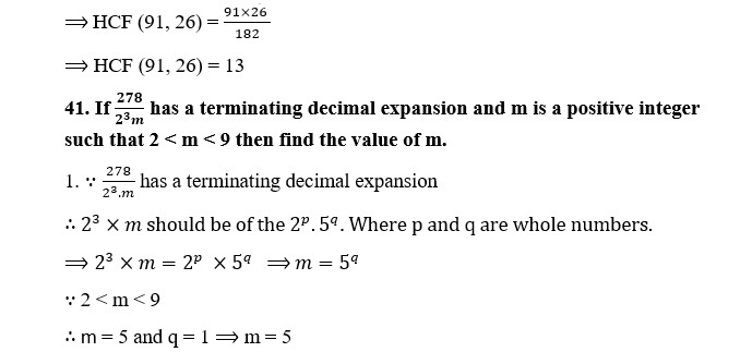 REAL NUMBERS CBSE CLASS 10