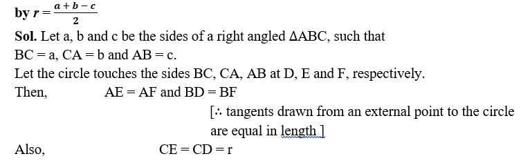 CIRCLE CLASS 10 ICSE NOTES