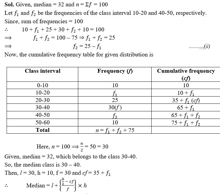 STATISTICS CLASS 10 ICSE 