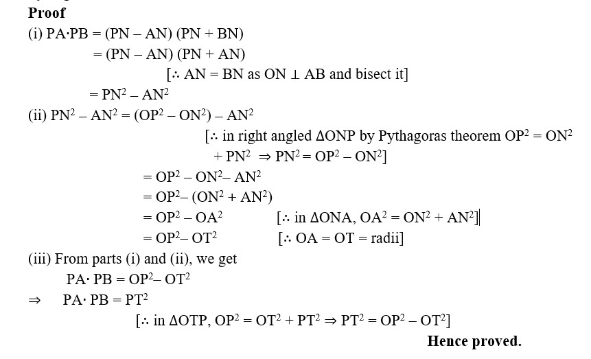 CIRCLE CLASS 10 ICSE NOTES