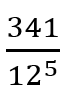 Find the probability that the birth days of six different persons will fall in exactly two calender months.