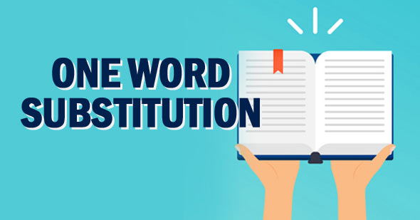 MCQs ON ONE WORD SUBSTITUTION